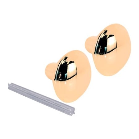 Prime-Line Prime-Line Solid Brass Victorian-Style Knob Set, E 2297 E 2297